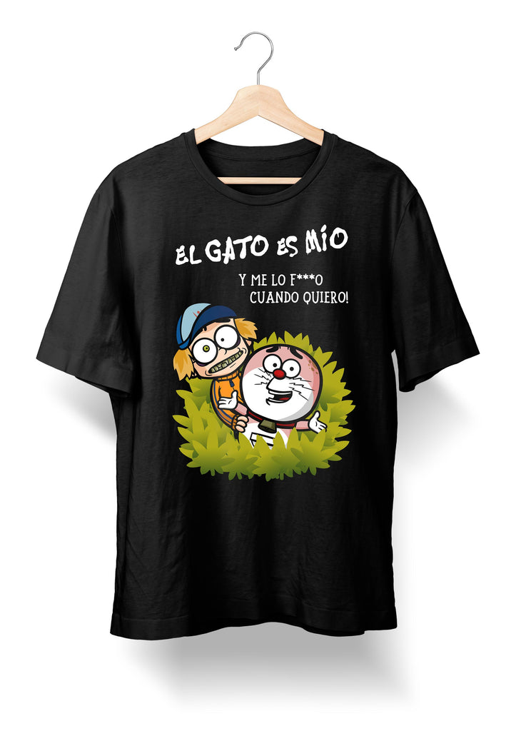 Camiseta de El Gato es mío y follo cuando quiero - DonRamon y Perchita - Tienda Oficial
